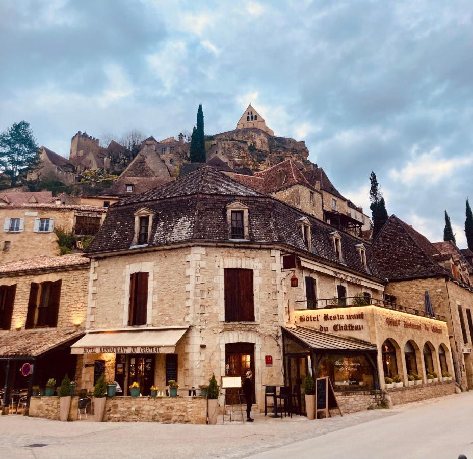 Hotel Du Chateau - Beynac Et Cazenac Dış mekan fotoğraf